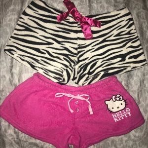 💜Cute sleep shorts bundle! S/M